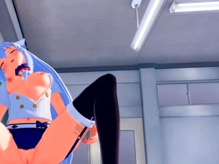 Asian doll Masturbating close to A oustanding toy