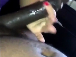 Latina sucks off big BBC astounding