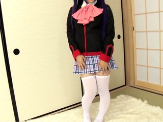 Asian Japanese teen massive boobs creampie