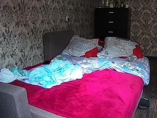 Attractive amateur blonde Russian internet cam girl sucking on her toy