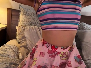 Hairypussy stepdaughter enjoys POV sex with stepdaddy