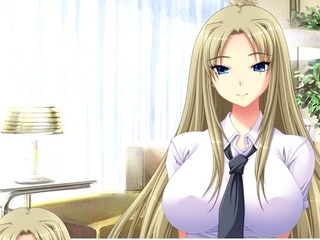 Hentai redhead provides blowjob and possessing sex