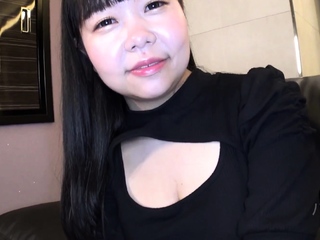 Asian amateur slut handles anal toys