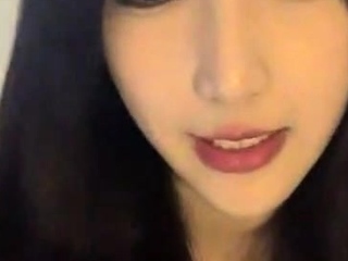 Close up POV of teen sucking cock