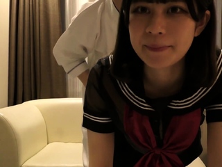 Skinny Japanese Teen Fingered and Fucked