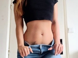 Teen Cute Italian Brunette Solo At