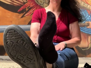 Amateur porn Offers Us Some Foot Fetish Aurora