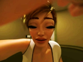 Enormous Cock FUTA MILF on Busty Female