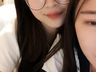 Hot college japanese teen sucks cock and fucks like maniac