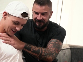 Jock stepson rimming coachs ass