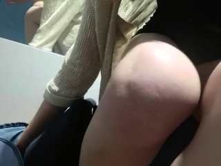 Major dildo in the dressing space