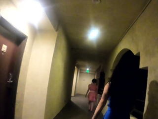 Misha and Marica share a major double sided dildo