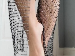 Amateur blondie solo anal masturbation