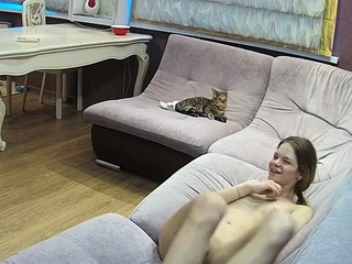Amateur Teen Fingering Her Tight Pussy