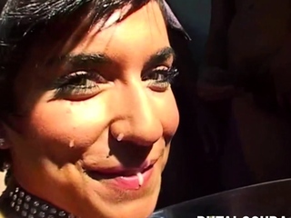 Anal fuck slut group sex facial