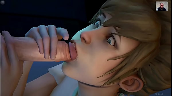 Girl cums from orgasm when guy masturbates her pussy and blowjob with cum swallowing. 3D Porn. Cartoon Sex