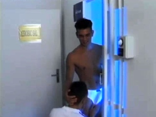 Amateur brunette Michelle with smaller tit