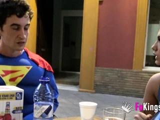 Amateur redhead masturbates then offers a blowjob