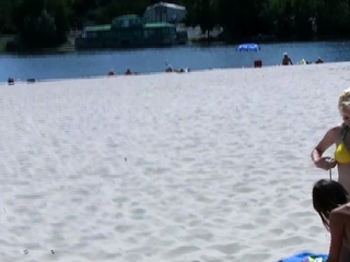 An adorable nudist teen