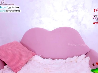 Busty curly brunette with massive boobs fucks on couch