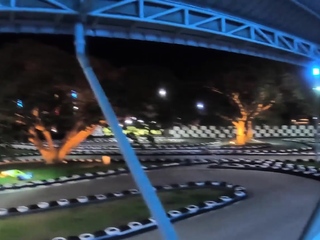 Homemade porn video immediately after go karting