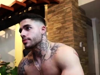 Hot public cumshot for horny gay