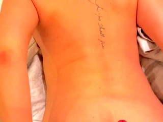 Huge cock amateur fucks shaved ass