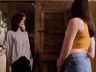 MILF stepmom joins step teens evening more than