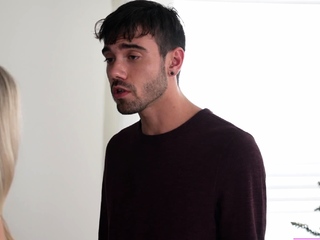 My stepmom and stepsis agree to let me suck their nipples