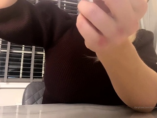 Amateur MILF blonde public toilet sex