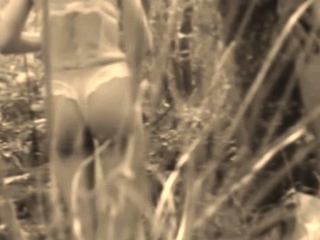 antique triolism in forest