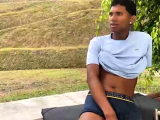 Black Gays Fucking Outside