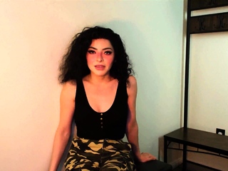 Brunette Solo Webcam Masturbation