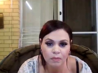 Busty brunette solo masturbation