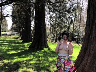 Czech amateur blowjob and fucking POV in public