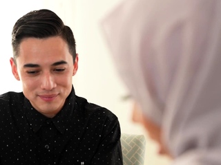 Fuck my hijab classmate though her parents arent residence