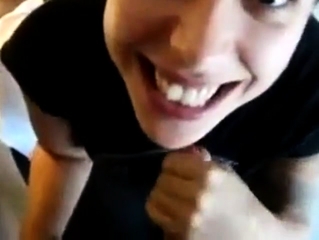 Girlfriend  requires a massive load and busts ou laughing