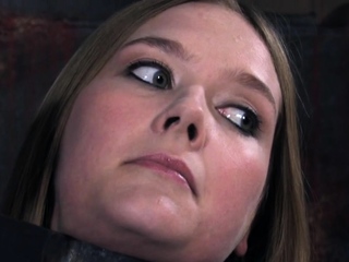 Horny blonde diva is playing with her good tits