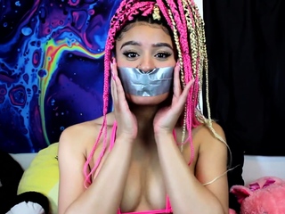 Jayda Blayze self tape gagged and gag speak