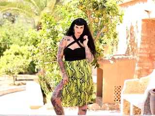 Leann amateur wonderful brunette with massive boobs