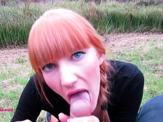 Outside Cock Riding and Blowjob Action Hardcore Style