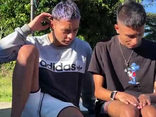 raunchy outside gay boys