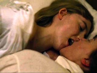 Saoirse Ronan and Kate Winslet in many lesbian sex scenes