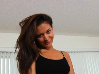 Sultry latin brunette doll Ariana Fox gets annihilated