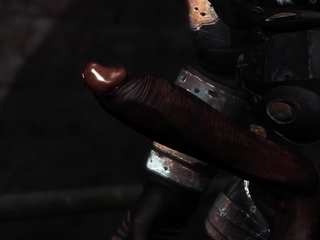 A horny hottie will get fucked arduous by alien monster in dungeon