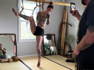 Beginner BDSM spanking slave fuck