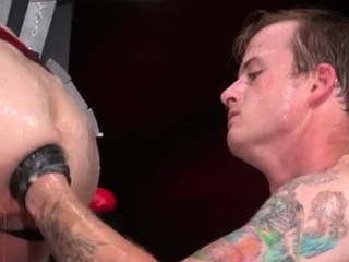 Homosexual porn tube boy scout out of doors Tatted magnificence Bruce Bang