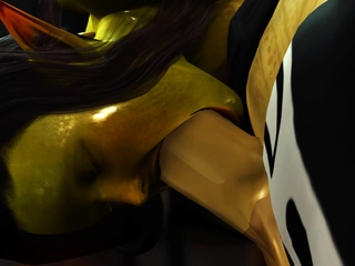 Loopy anal alien intercourse with an enormous cock within the spacecraft