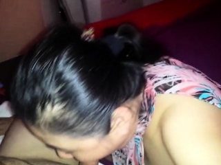 China woman Blow and doggy