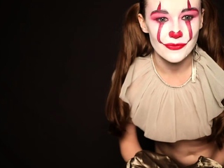 Leann novice stunning brunette with huge boobs